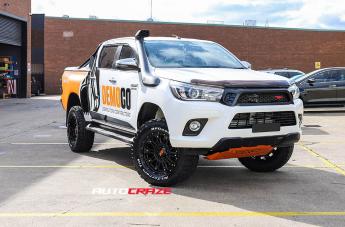 TOYOTA HILUX N80 4WD HOSS XD II GLOSS BLACK